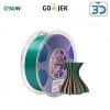 eSUN Silk Mystic 3D Filament Shiny Three Colors 3D Print Neat Winding - Copper Purple Green